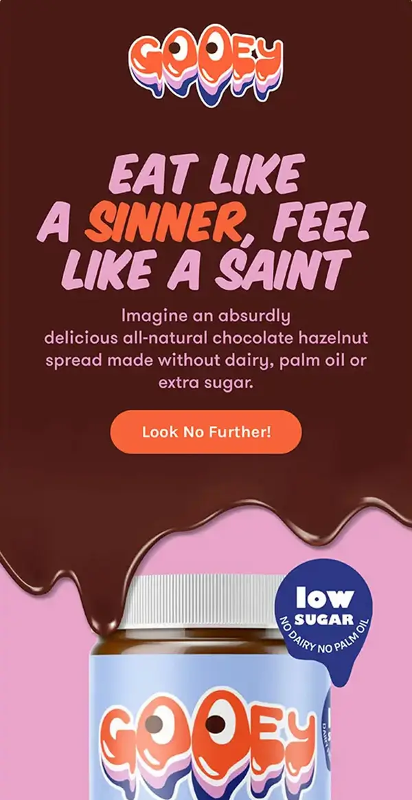 Email design example