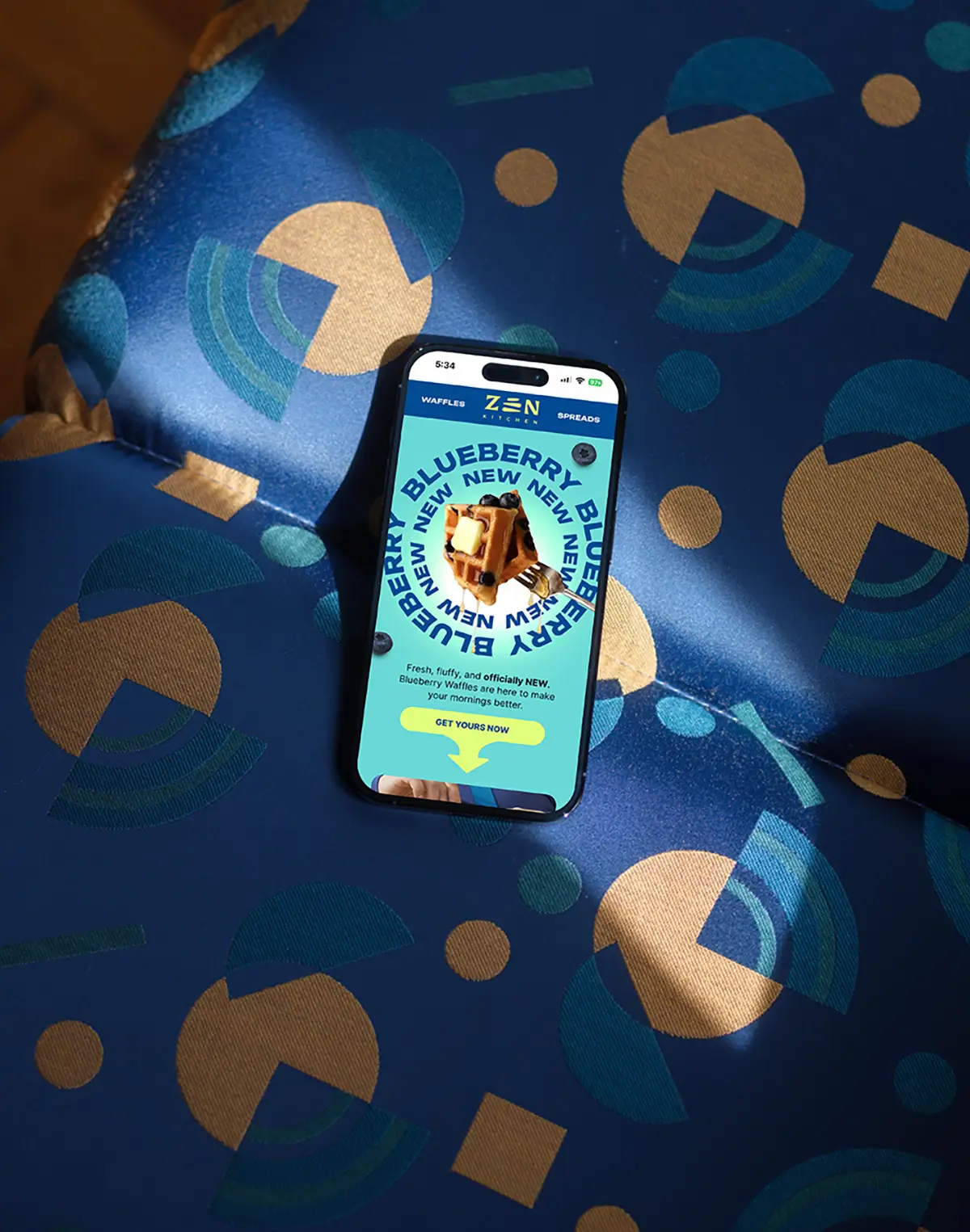 Email design on an iPhone