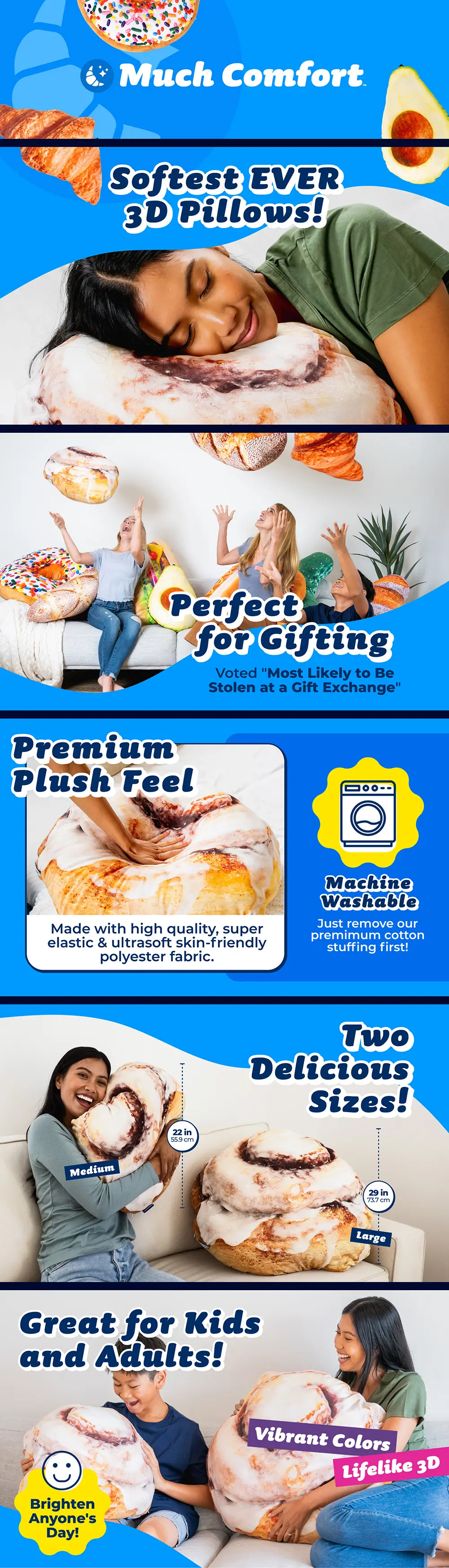 Food Pillow Amazon A+ Content Services