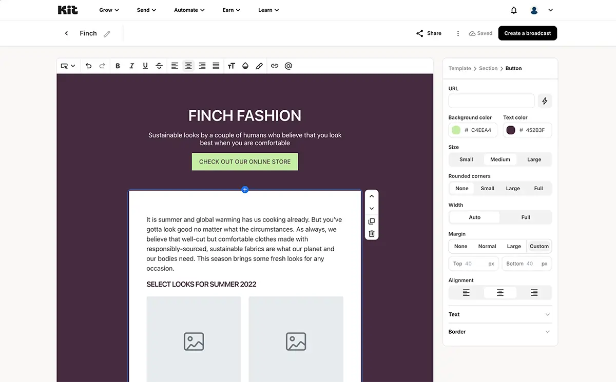Kit Template Builder