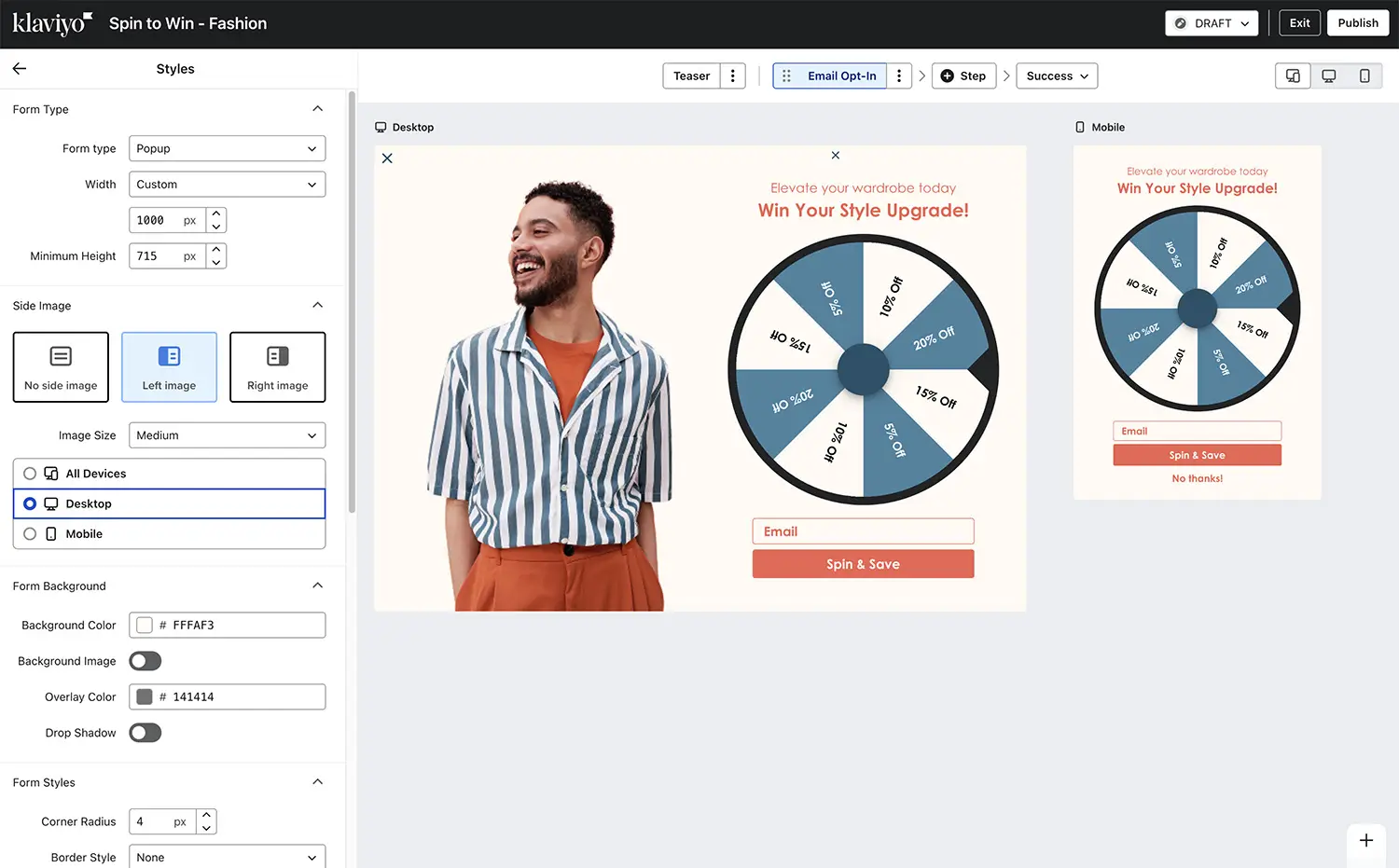 Klaviyo Form Builder