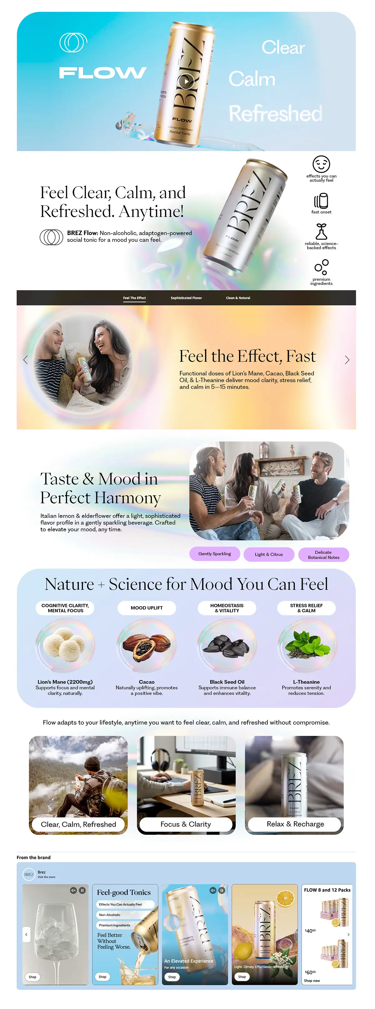 Amazon A+ Content with Shoppable Collections example