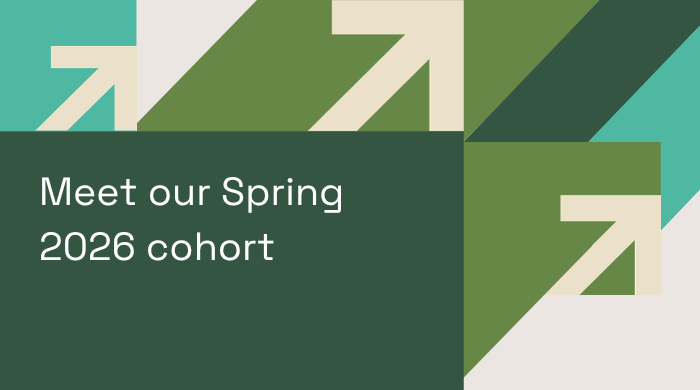 Announcing our Spring 2026 cohort