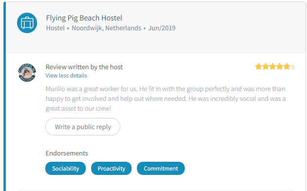 WorldPackers review The Flying Pig.