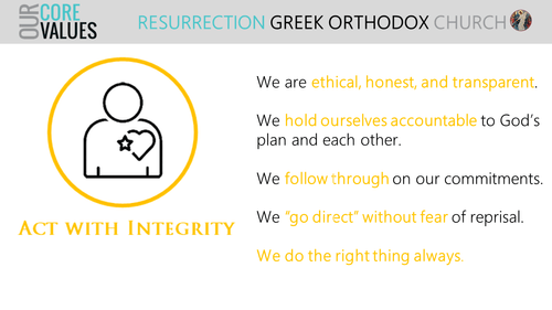 Our Core Value: Act with Integrity