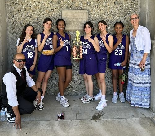 Middle School Girls Take 2nd Place!