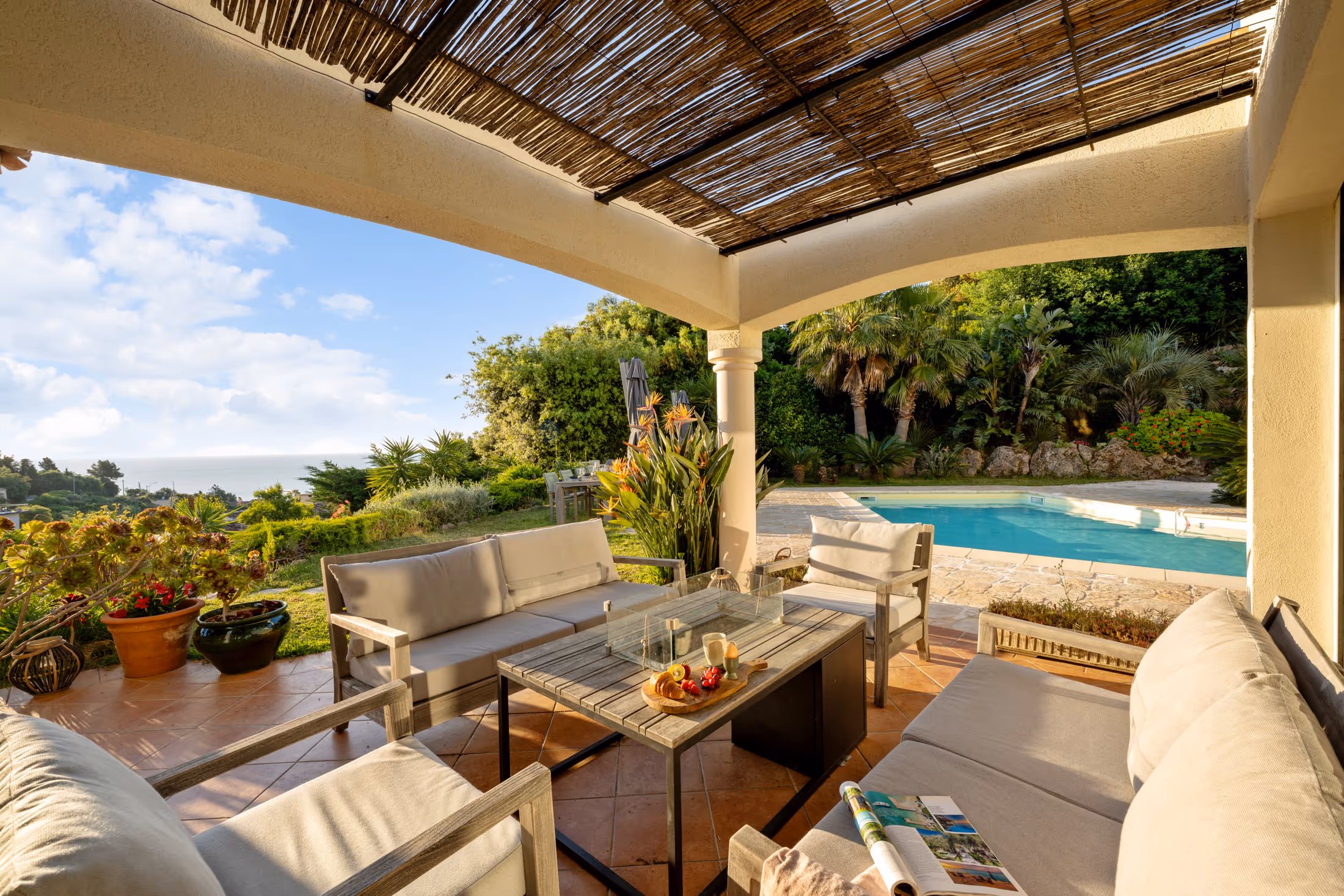 Immobilienfoto Terrasse 