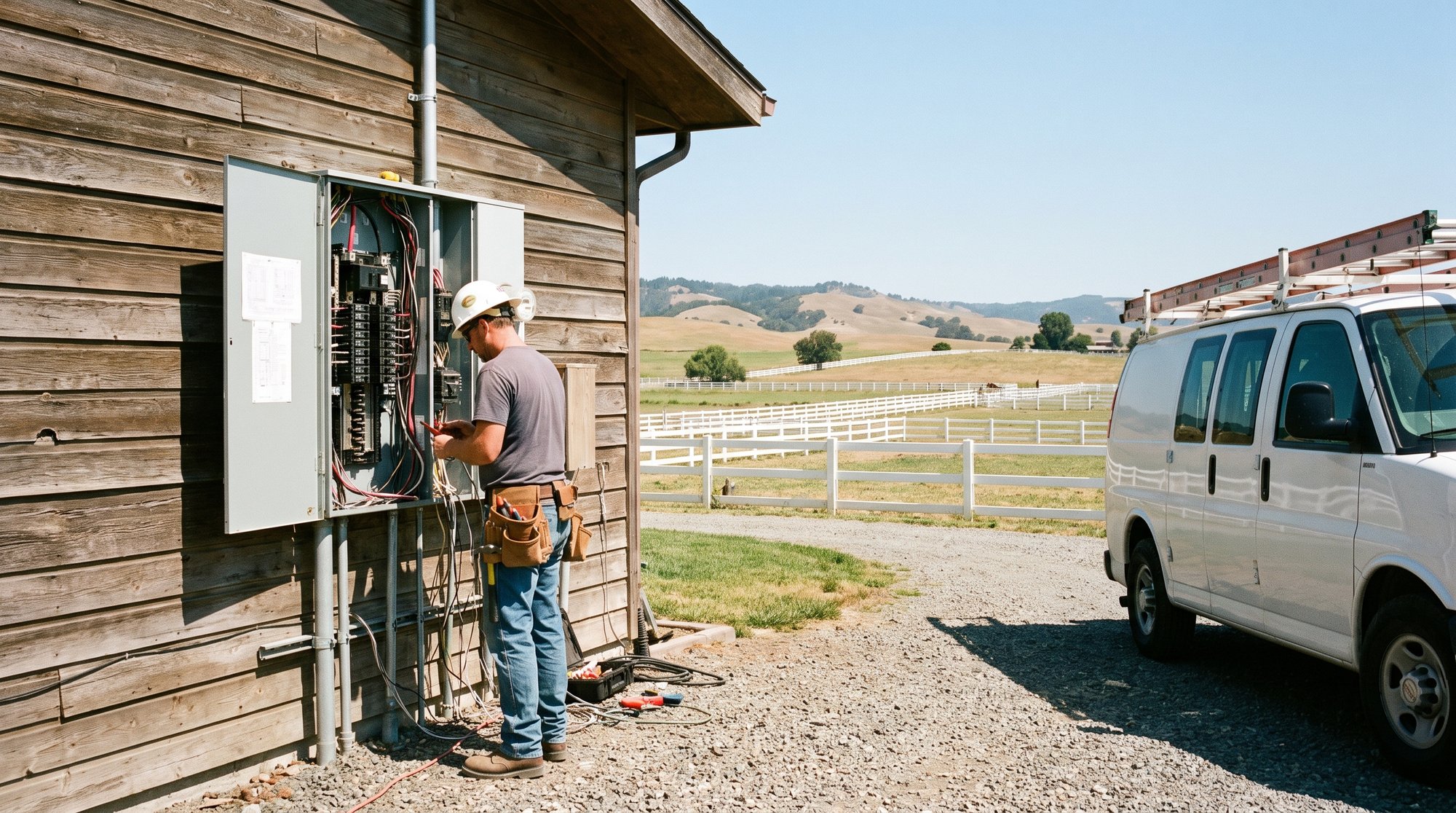 New construction electrical wiring Martinez