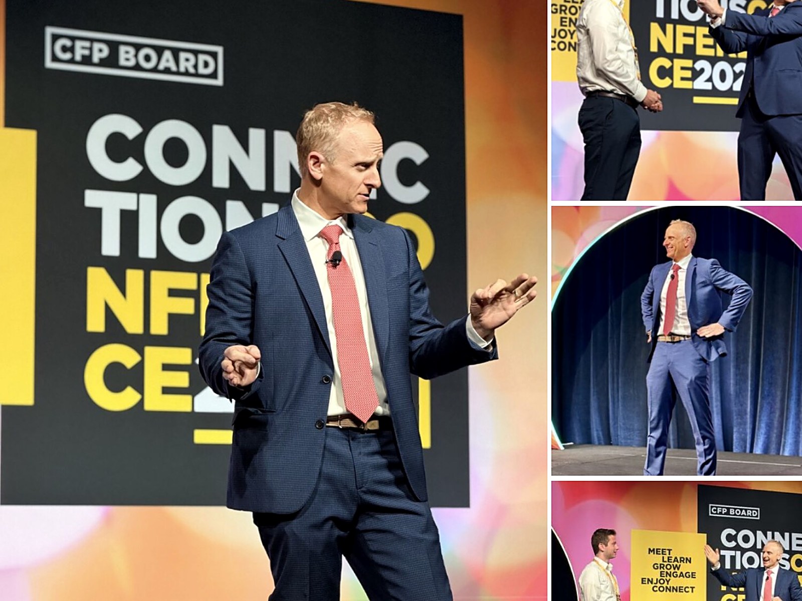 Theron Schaub keynoting CFP Board's Connections conference