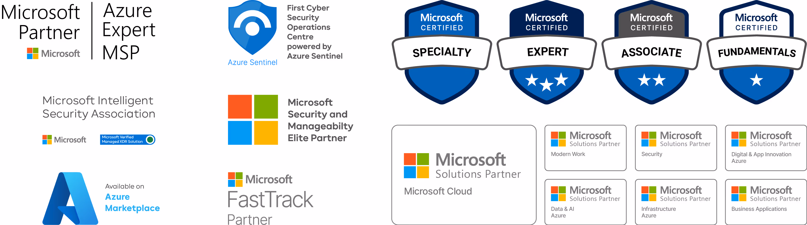 First Technology Group BUI Microsoft Accreditations 