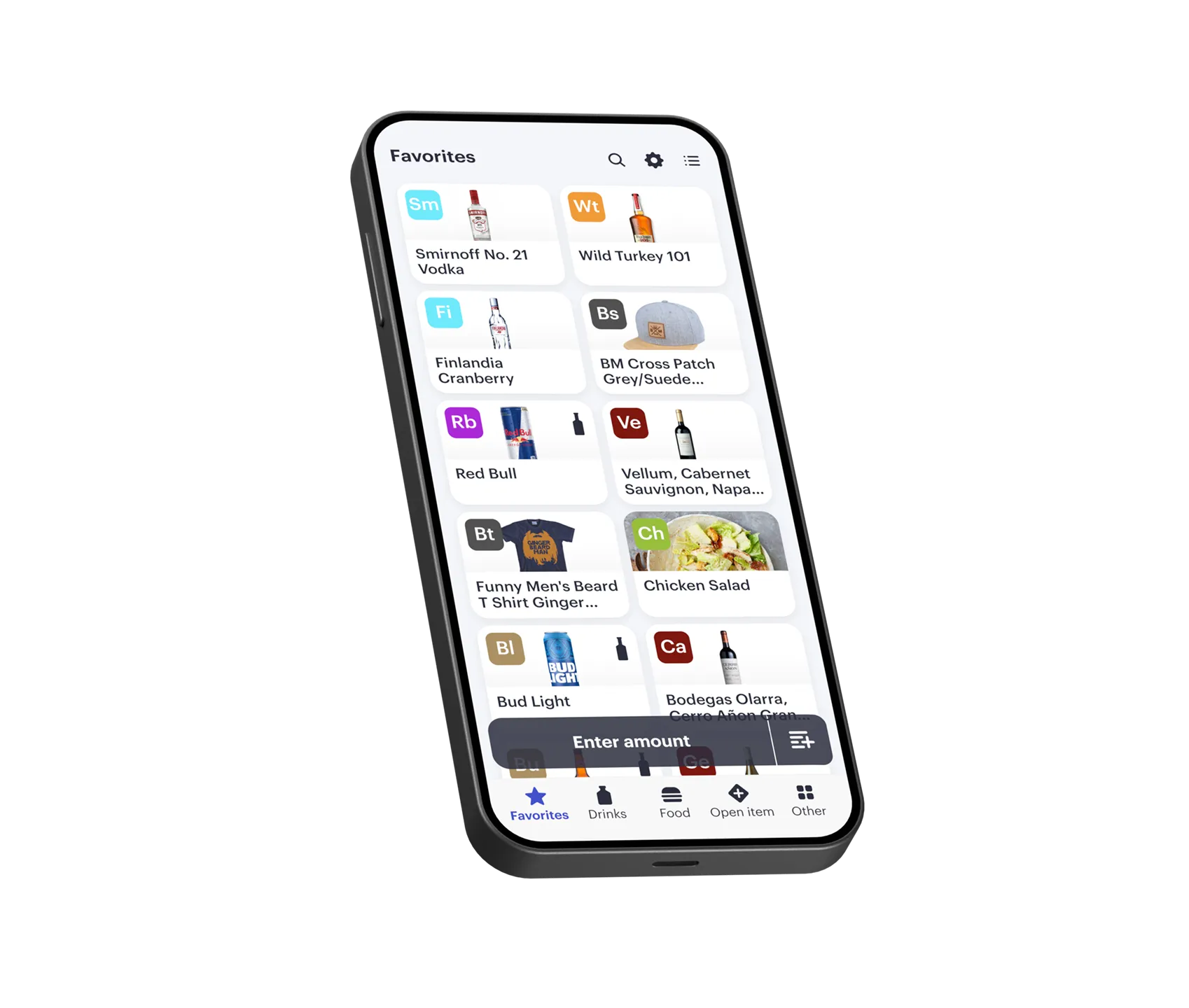 Billfold Handheld Light mobile POS setup