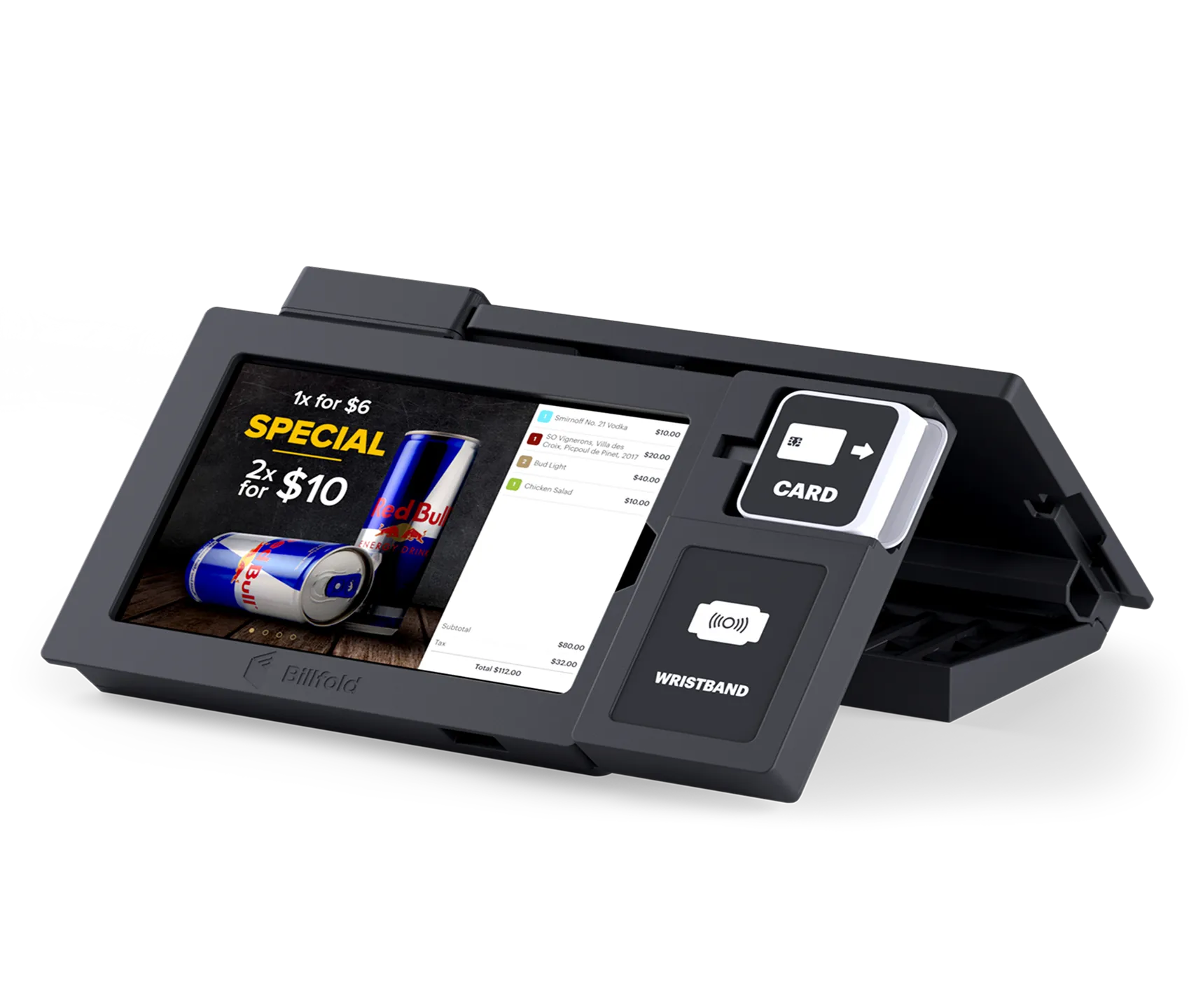 Billfold Terminal Max POS device for events