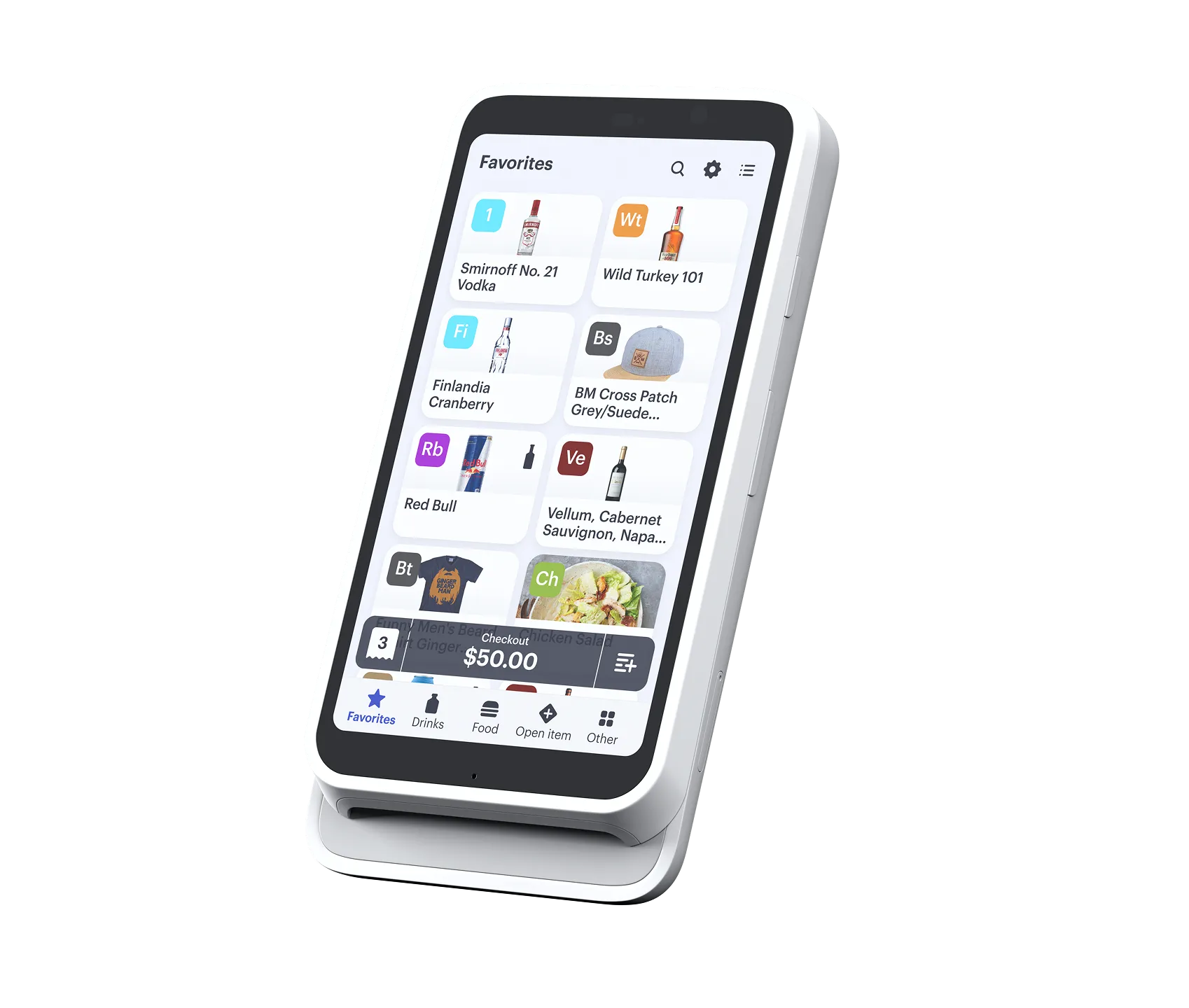 Billfold Handheld Pro mobile POS device