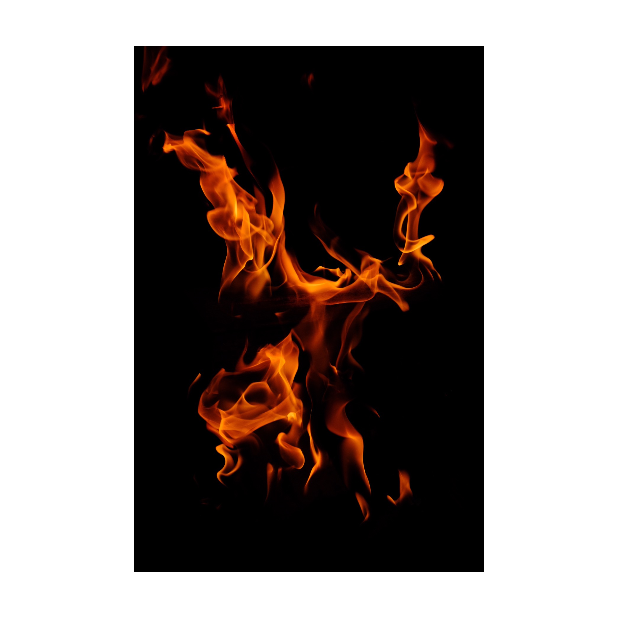 Dancing Fire flame study