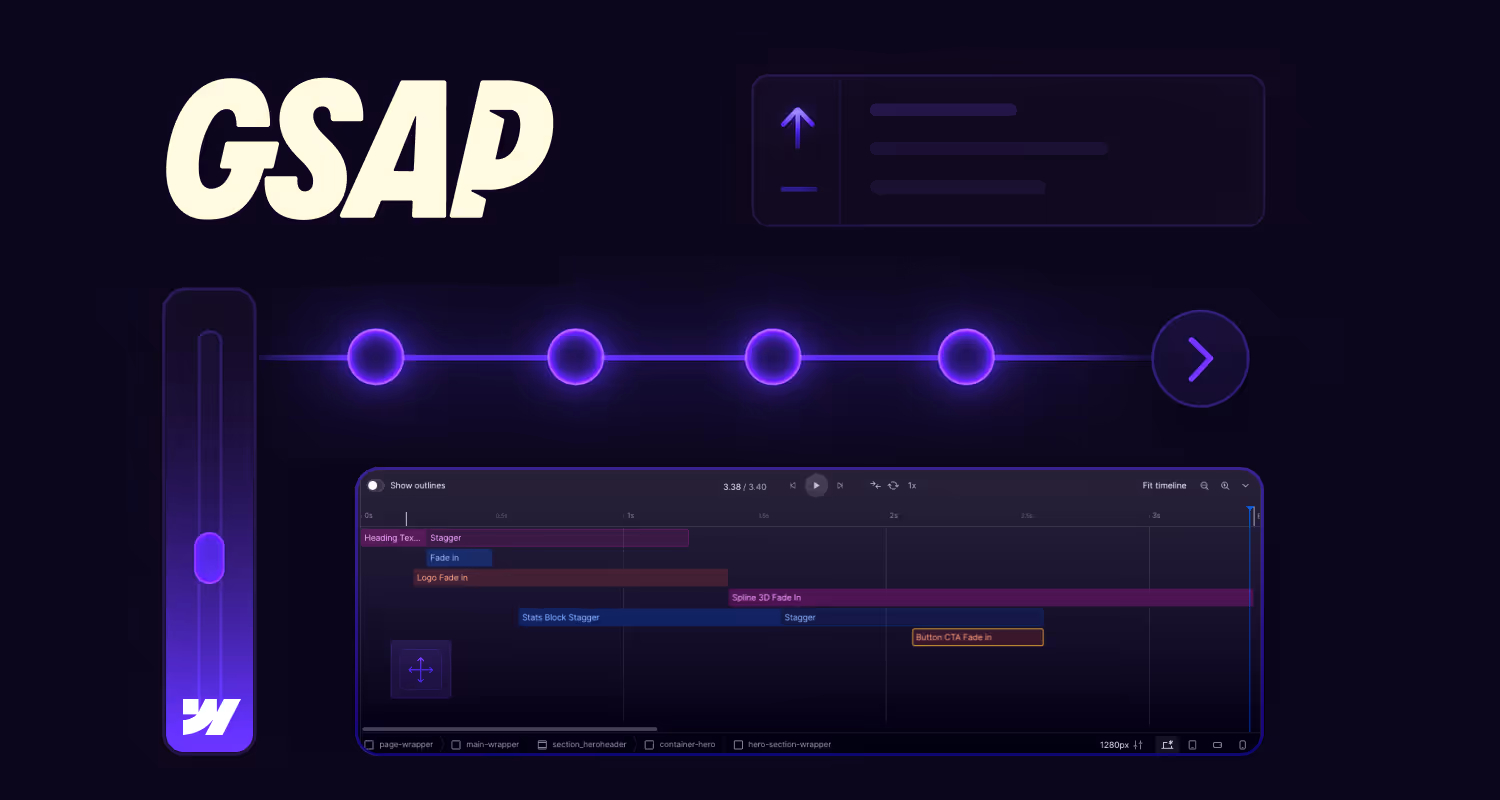 GSAP Webflow Timeline