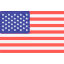 Flag of the United States with 13 stripes and 50 white stars on a blue field.