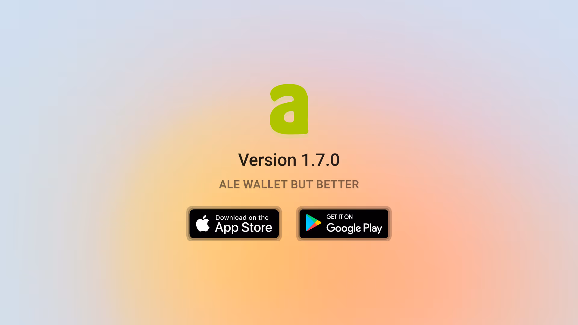 Introducing Ale Wallet 1.7.0