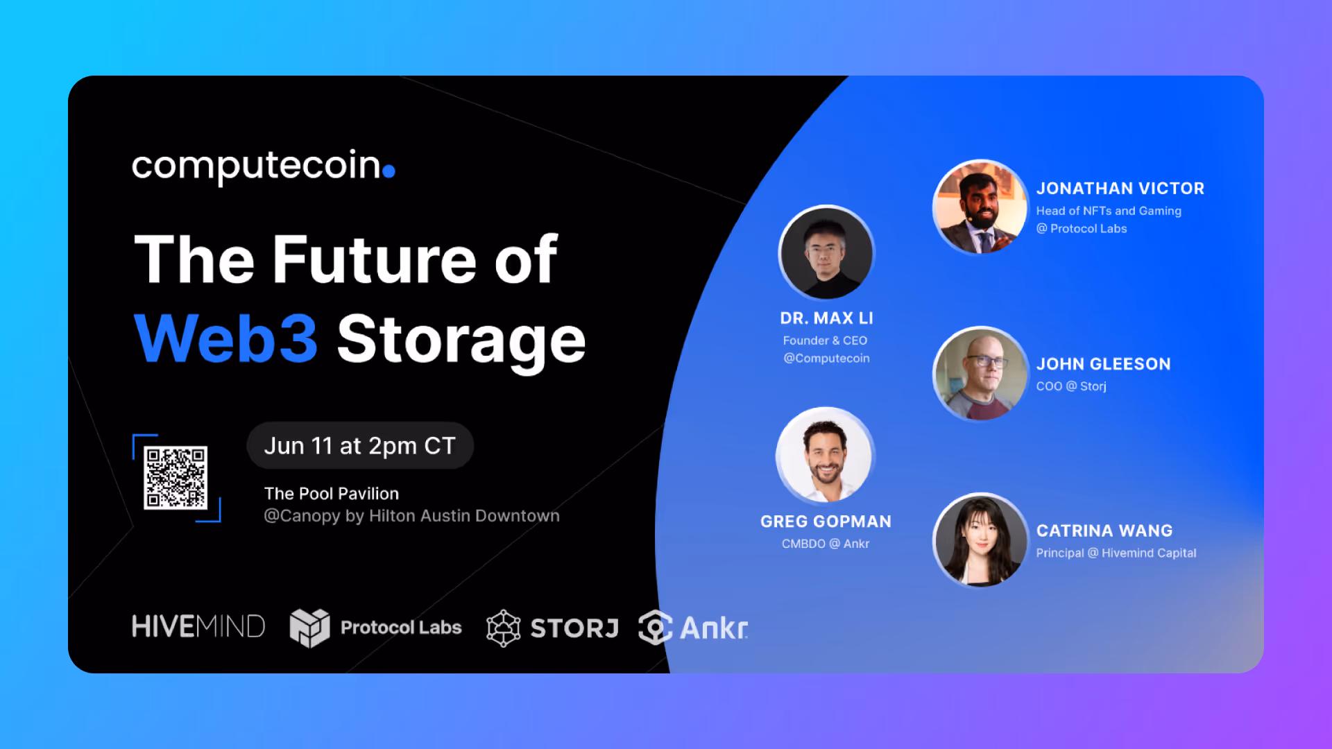 OORT Roundtable with Storj, Protocol Labs, Ankr and Hivemind Capital