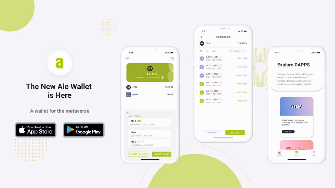 Computecoin Ecosystem: Ale Wallet Mobile Apps are Here