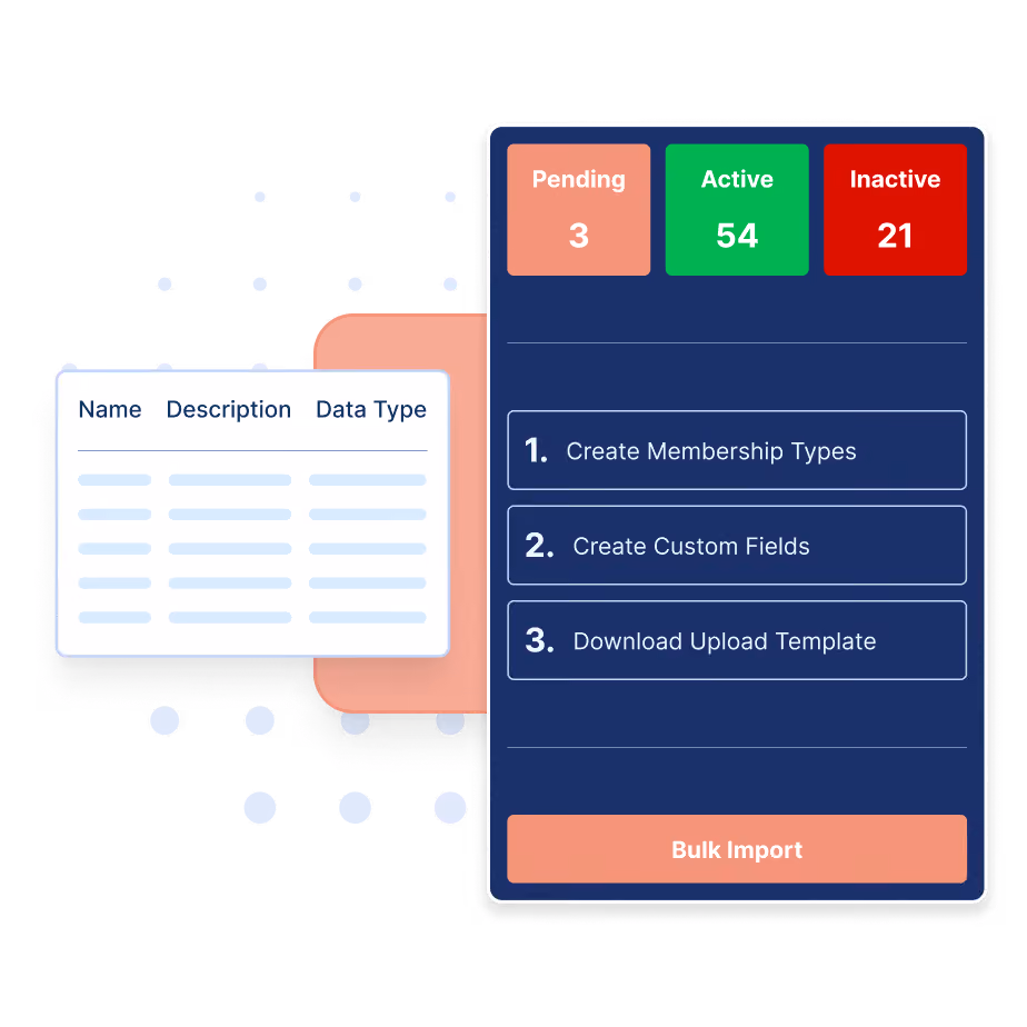 Importing and Exporting Members