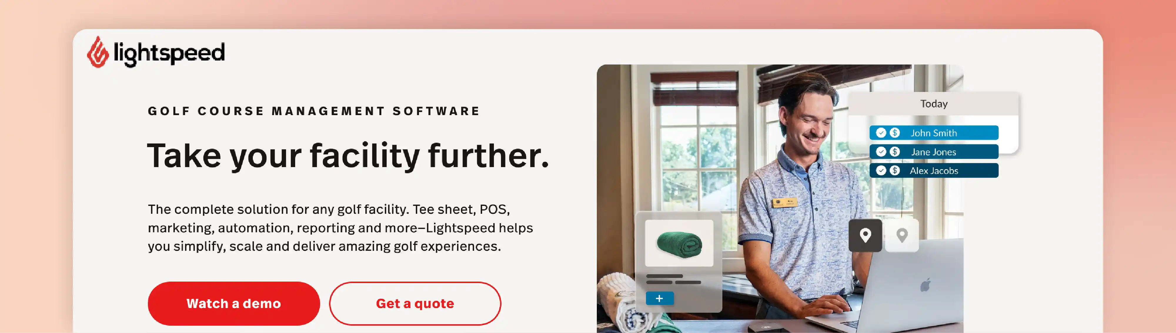 CourtReserve private club membership software example for racquet and paddle clubs with memberships and reservations.