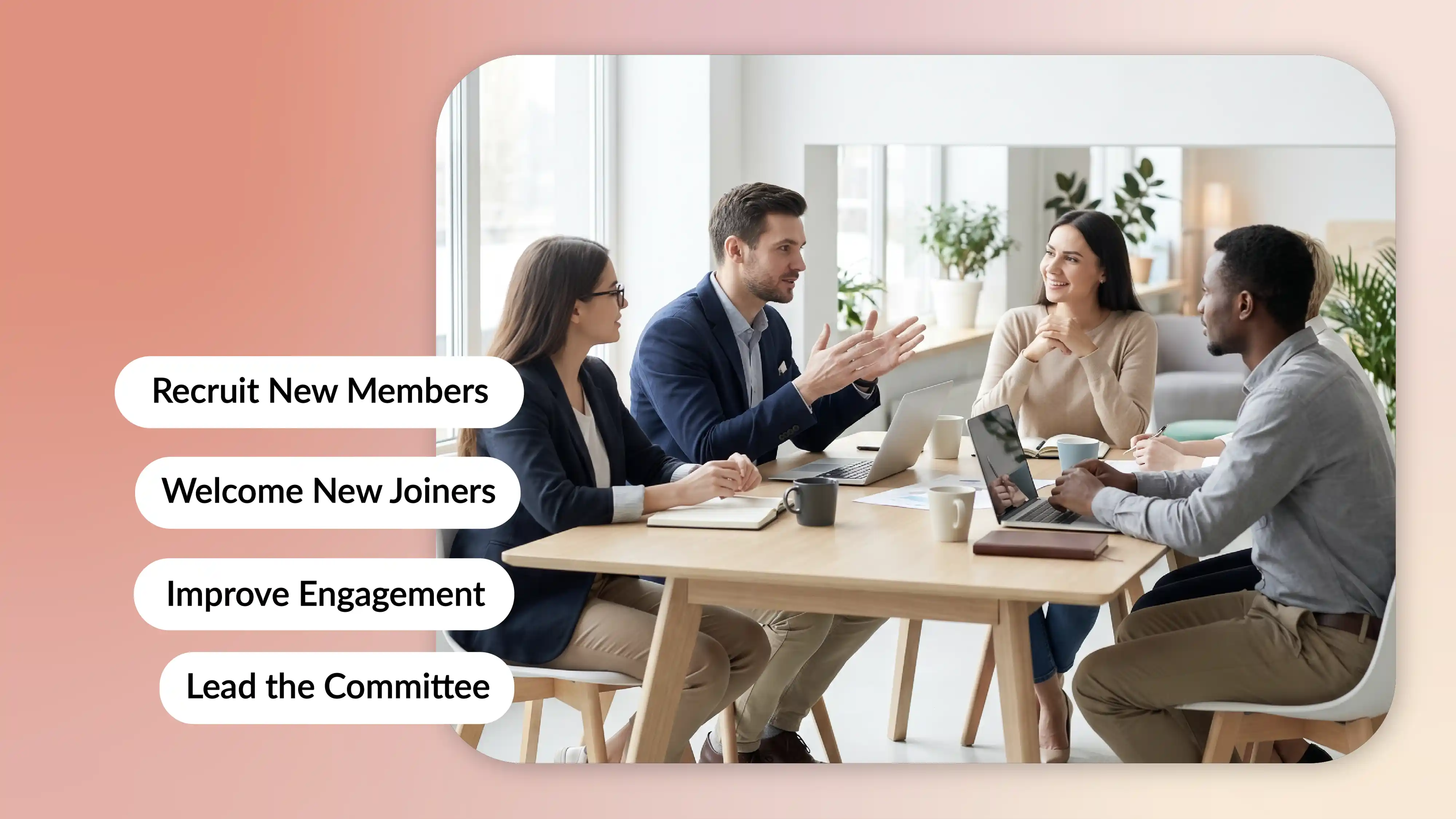 Membership chair cover showing recruiting, onboarding, engagement, and committee leadership.