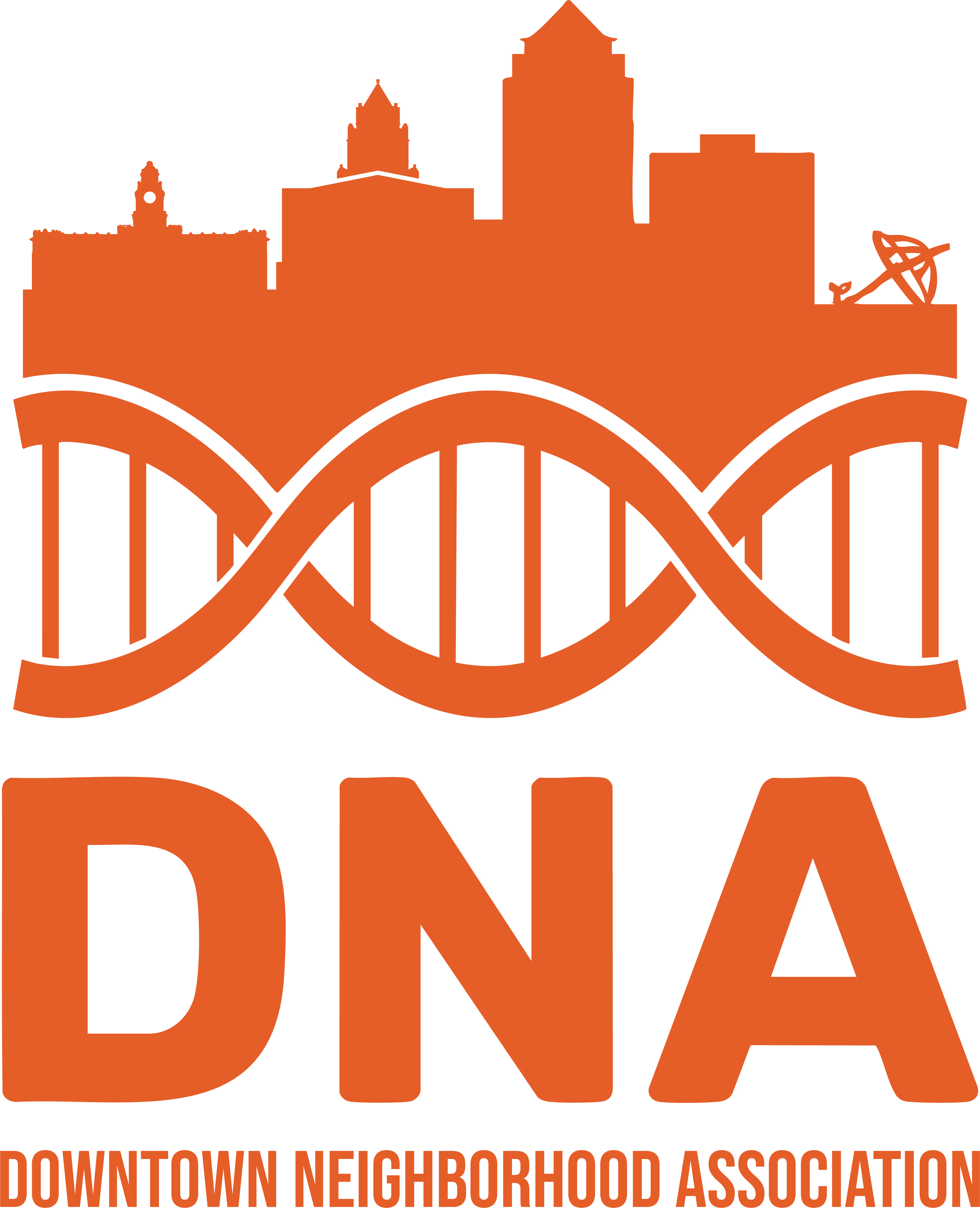 Downtown Neighborhood Association of Des Moines logo