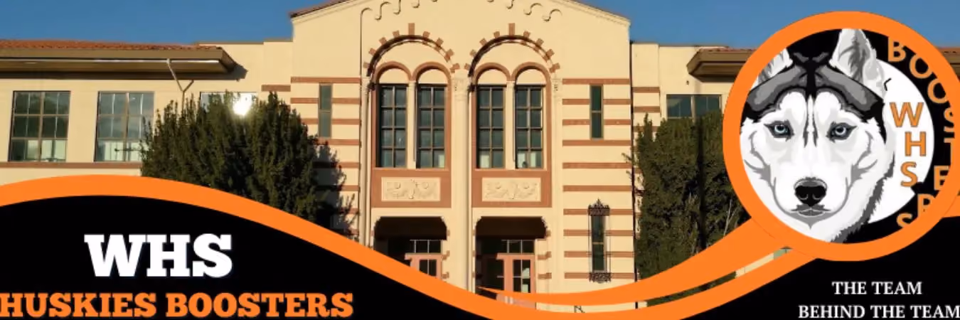WHS Huskies Boosters header image