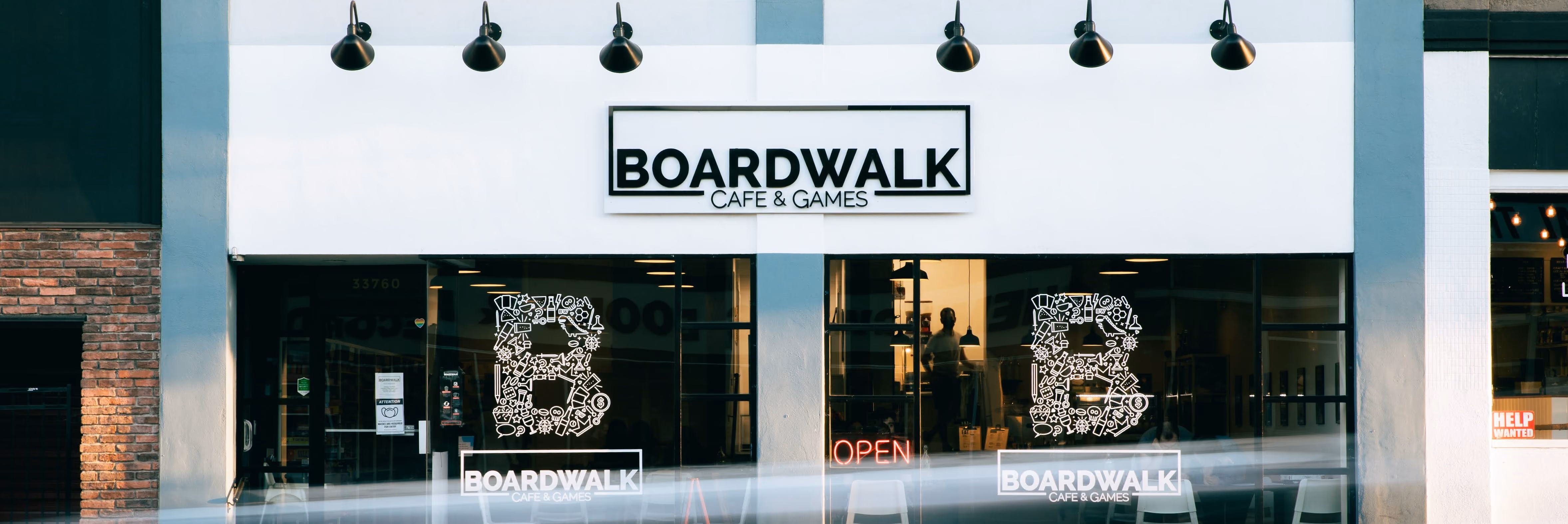 Boardwalk Cafe and Games header image