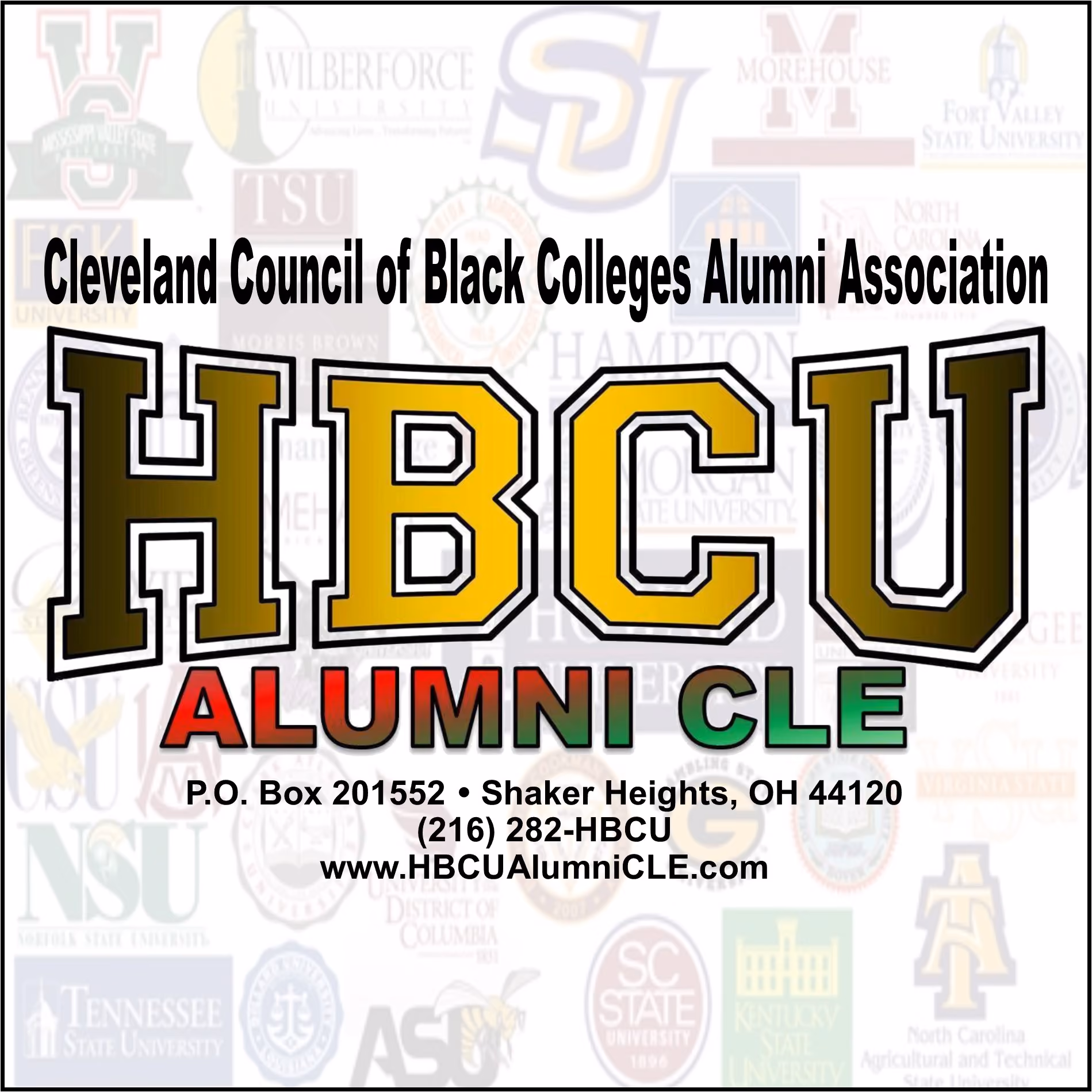 Cleveland Council of Black Colleges Alumni Association logo