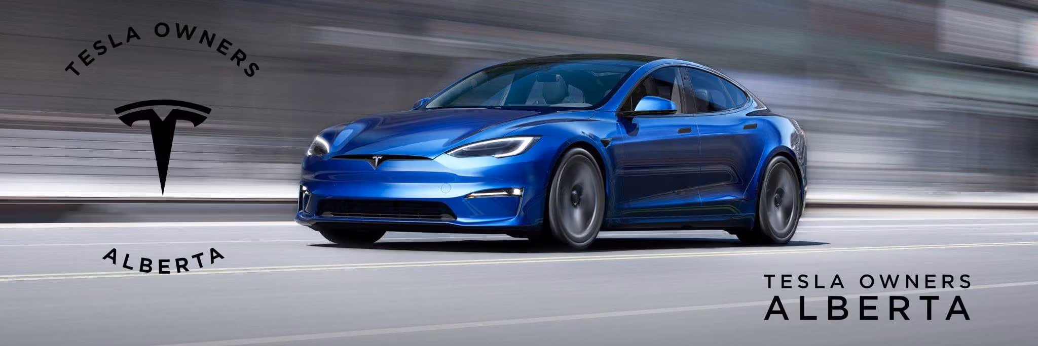 Tesla Owners Club of Alberta header image