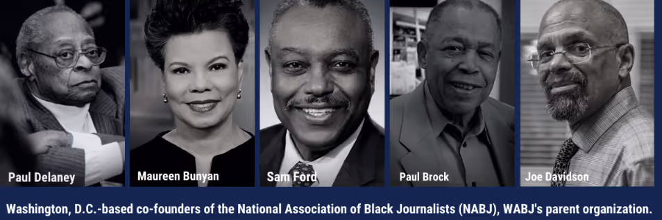 Washington Association of Black Journalists header image