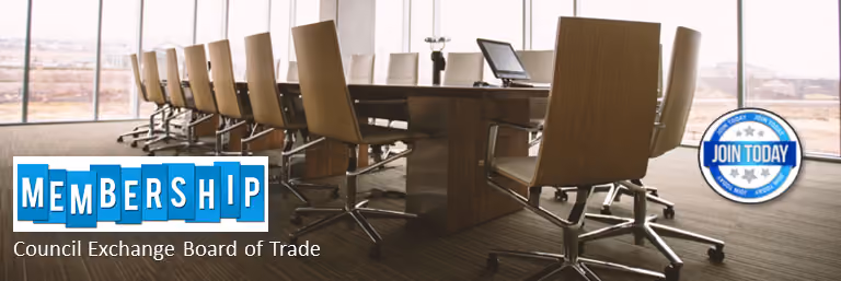 Council Exchange Board of Trade header image
