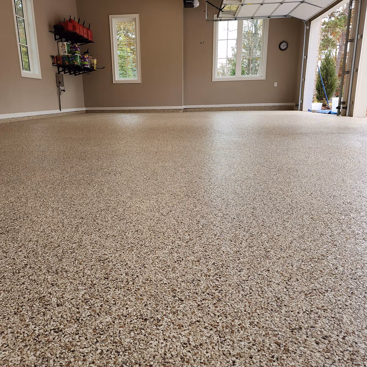 24 hour Garage Floor Coating