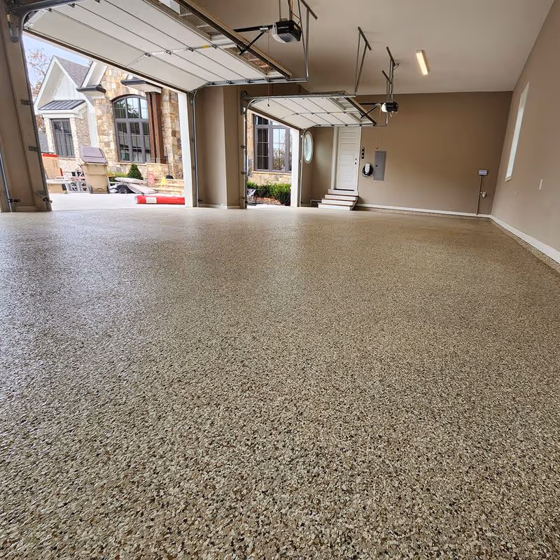 1 Day Garage Floor Coating in Atlanta