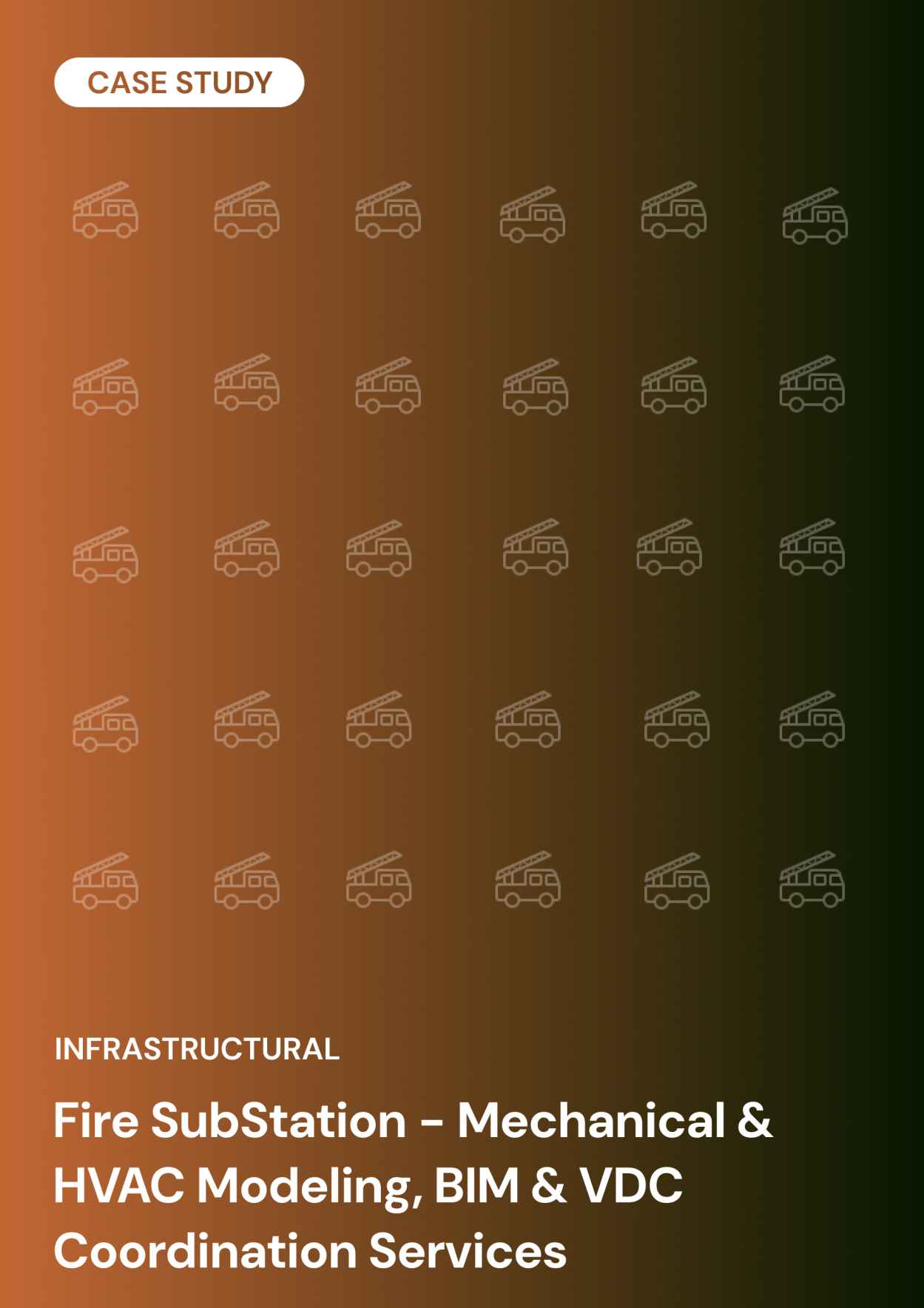 Fire SubStation - Mechanical & HVAC Modeling, BIM & VDC Coordination Services