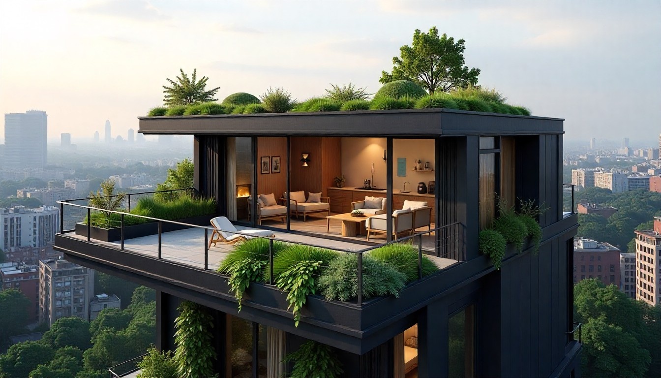 Completed 75,000 Sq. Ft. Modern Residential Unit in Canada