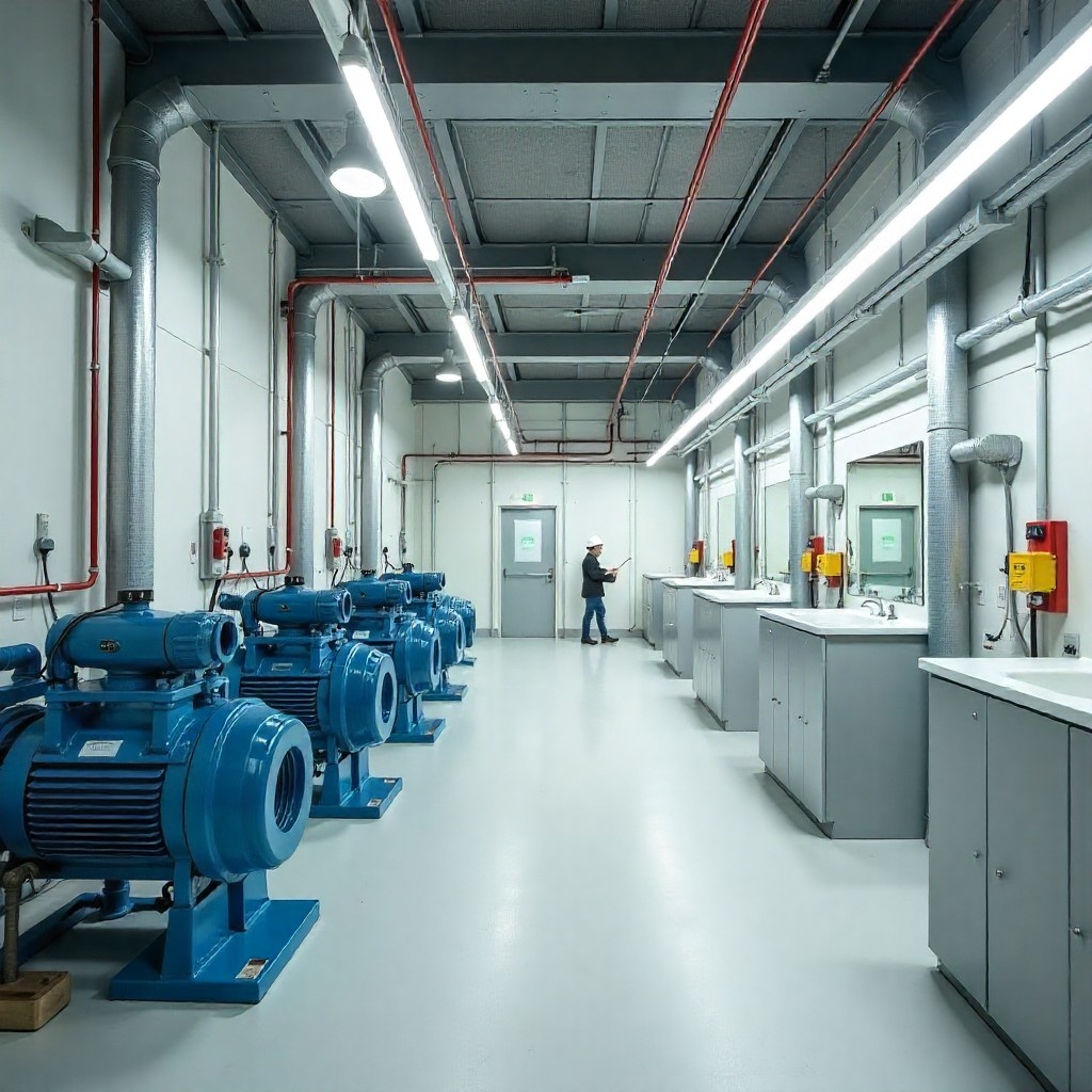 BIM Plumbing Solutions for 10,000 Sq. Ft. Pump Room in Canada