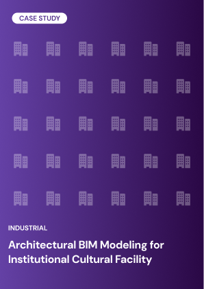 Architectural BIM Modeling for Institutional Cultural Facility Type: Industrial