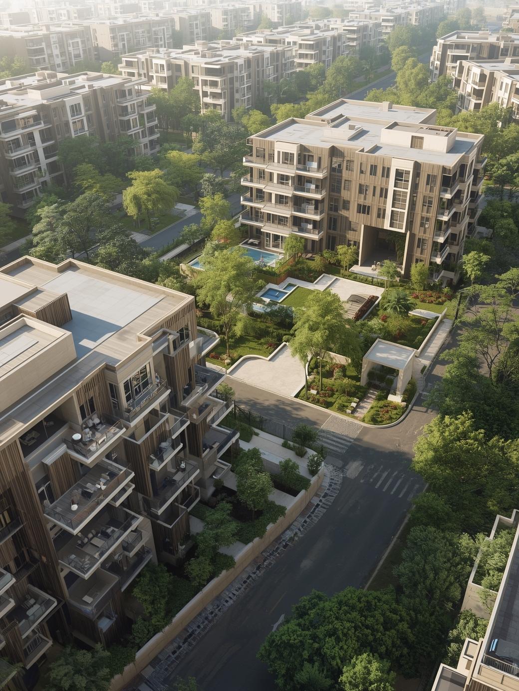 Completed Architectural Model & Exterior Rendering for a Residential Project in Manitoba