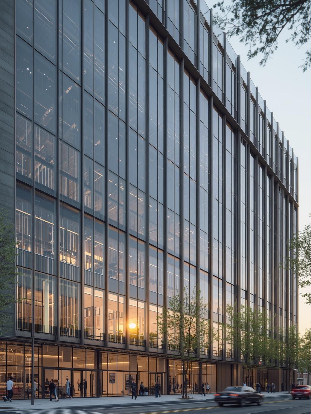 60,000 Sq. Ft. Facade Project - LOD 400 Modeling