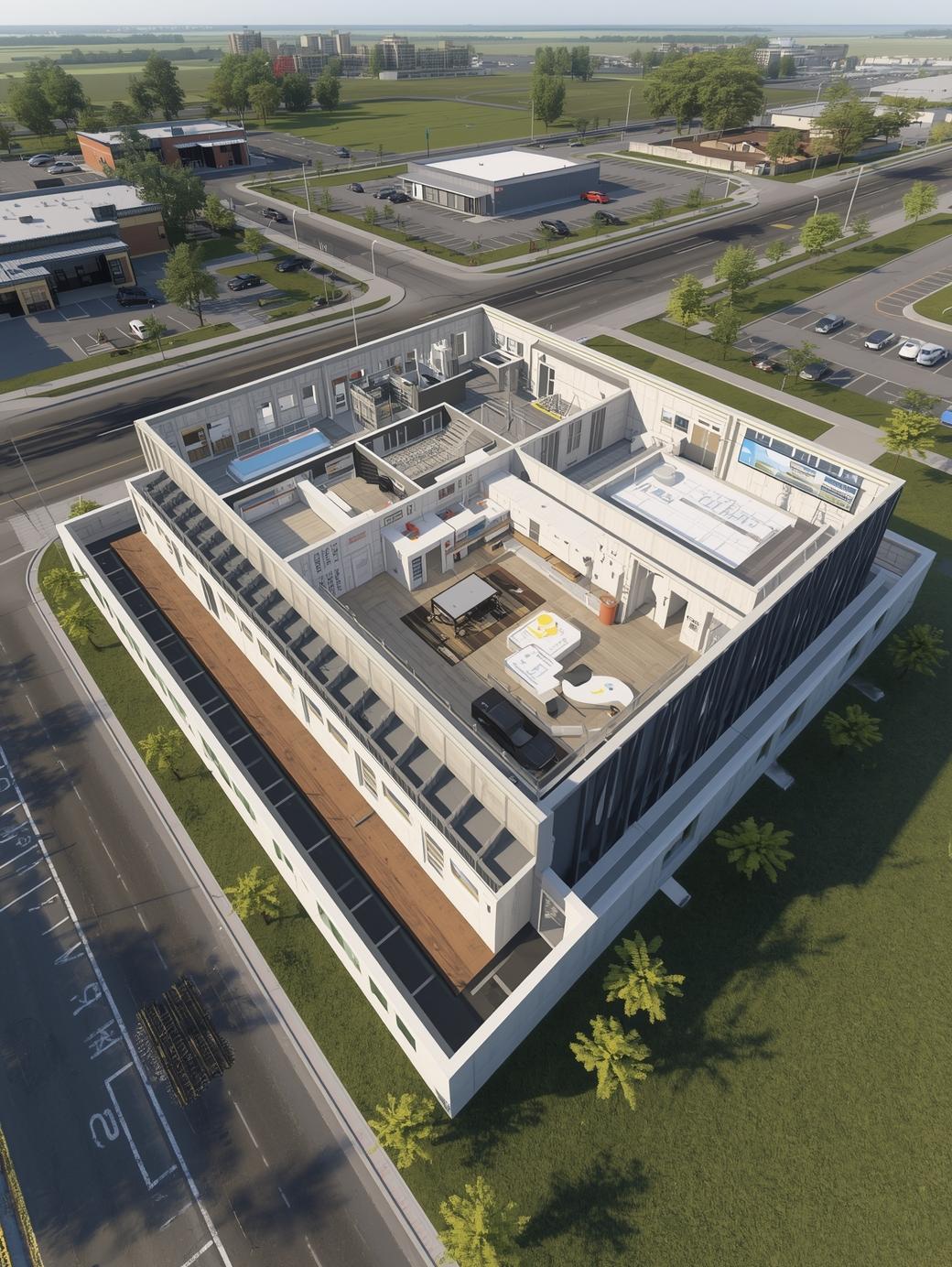 1,800 Sq. Ft. Rhino to 2D Commercial Facility Project