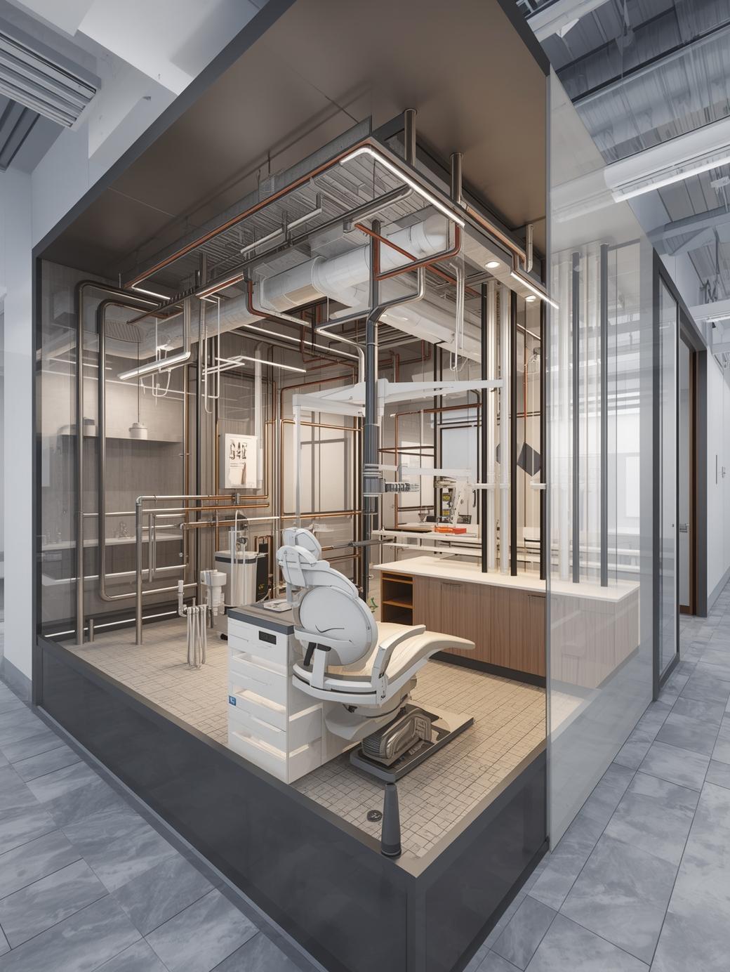 9,000 Sq. Ft. Healthcare Building - LOD 350 Mechanical & Plumbing Services 