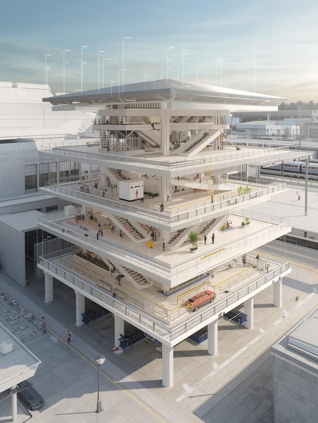 77,000 Sq. Ft. Infrastructural Project From LOD 300 to LOD 500 - BIM-Driven Station Upgrades & As-Built Development