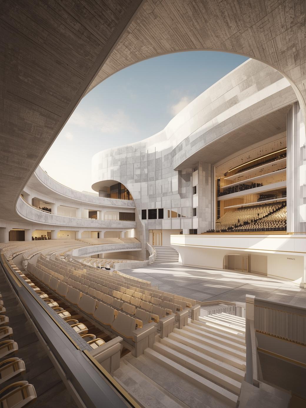  43,800 Sq. Ft. Institutional Project - Architectural BIM Modeling for Institutional Cultural Facility