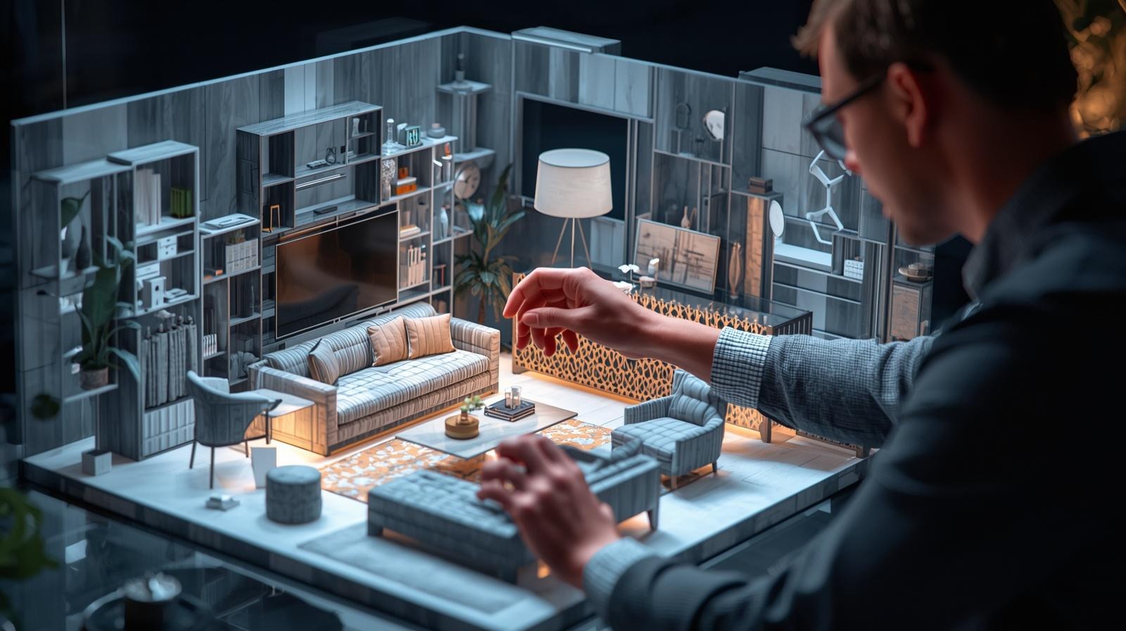 3D rendering in interior design using V-Ray, Lumion, and Corona for realistic interiors
