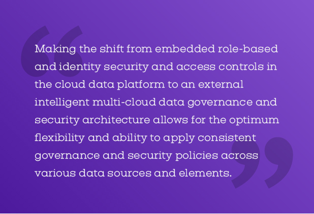 Intelligent multi-cloud data governance and security