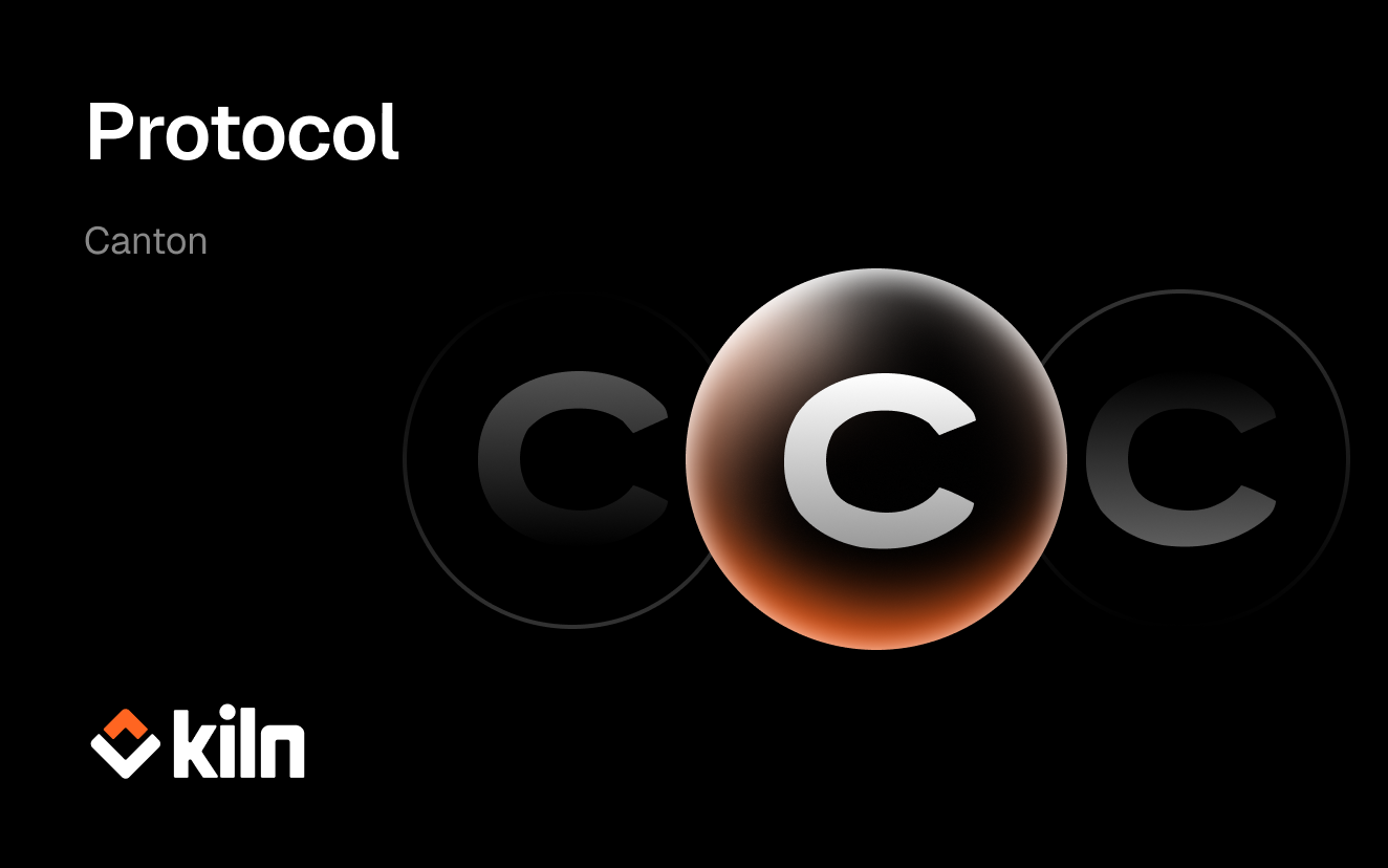 The Canton Network, deploying validators with Kiln