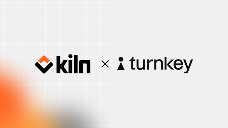 Kiln x Turnkey: embedding yields and monetization into wallets