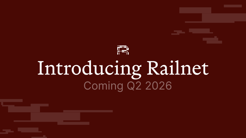 Introducing Railnet: the open yield layer for programmable asset management